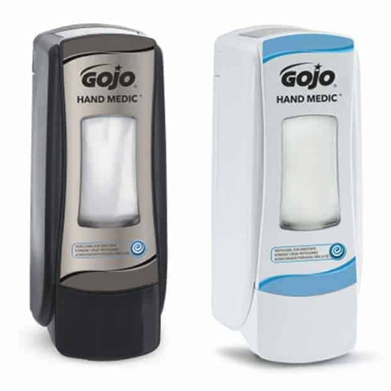 Dr. Cavié Ghost α GOJO ADX-7 HAND MEDIC Dispenser 8781/8782 | hand-cleaners.co.uk