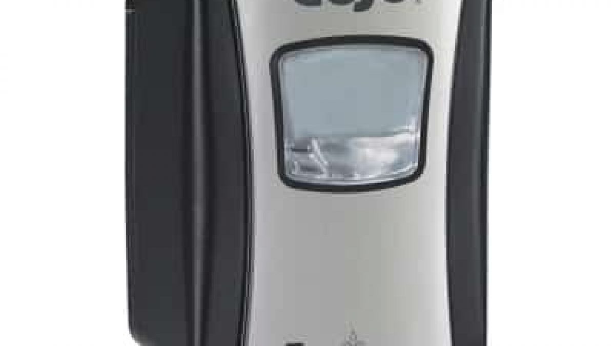 GOJO LTX-7 - Touch-Free Soap Dispenser CHROME/BLACK 1388 | hand