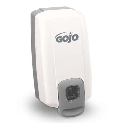 Gojo NXT 1 litre push dispenser in white ref 2139