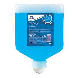 Deb Refresh Azure Foam 2 litre cartridge ref AZU2LT