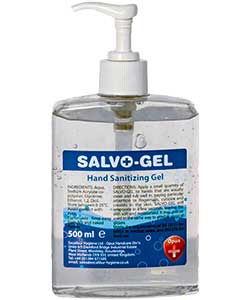 Opus Salvo-Gel 500ml free-standing pump bottle
