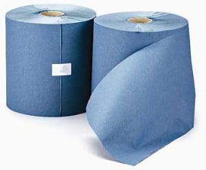 Leonardo - 1-ply Blue Recycled Roll Towel