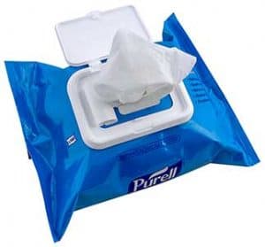 Purell Skin Cleansing Wipes pack of 100 wipes ref 93002