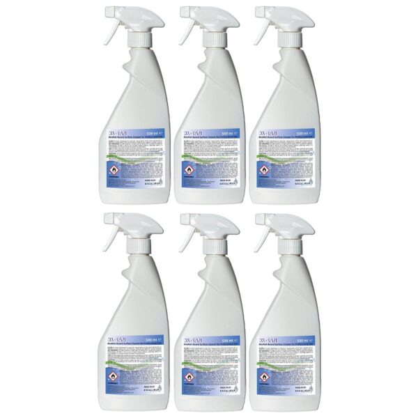 XL-SAN - Alcohol-based Disinfectant 6 x 500 ml Trigger Spray Bottles (Leave-ON Product, No Need to Wipe) - Image 4